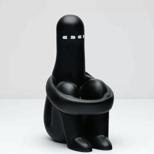 LY This is LUV (Small) 2022 Bronze Sculpture - Dope! Gallery